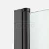 NEW TRENDY Kabina prysznicowa NEW SOLEO BLACK 100x70 D-0236A/D-0113B